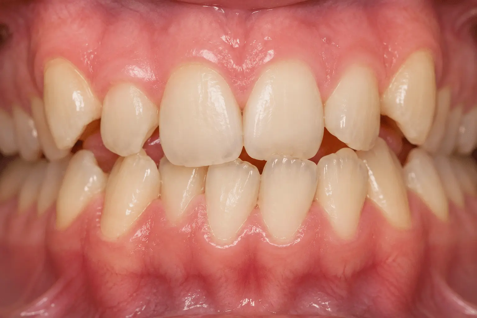 Before orthodontic treatment